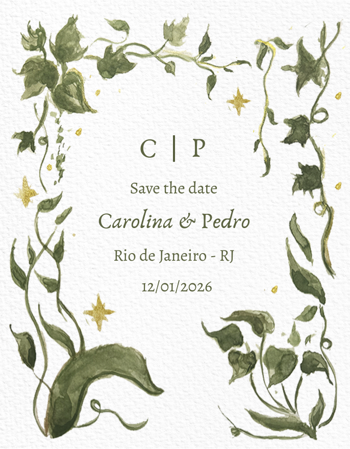 Botanical Starlight Template